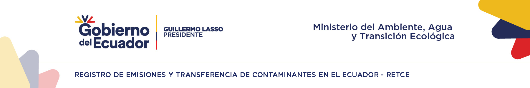 Registro de Emisiones y Transferencia de Contaminantes en el Ecuador – RETCE